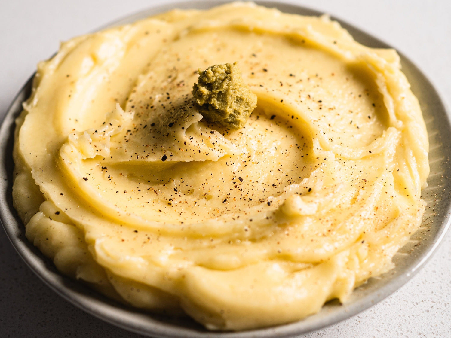 Wasabi-Infused Mashed Potatoes
