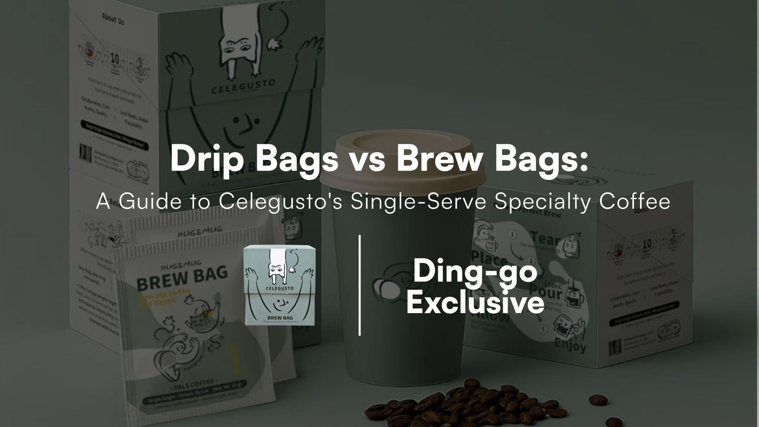 Drip Bags vs Brew Bags: A Guide to Celegusto's Single-Serve Specialty Coffee