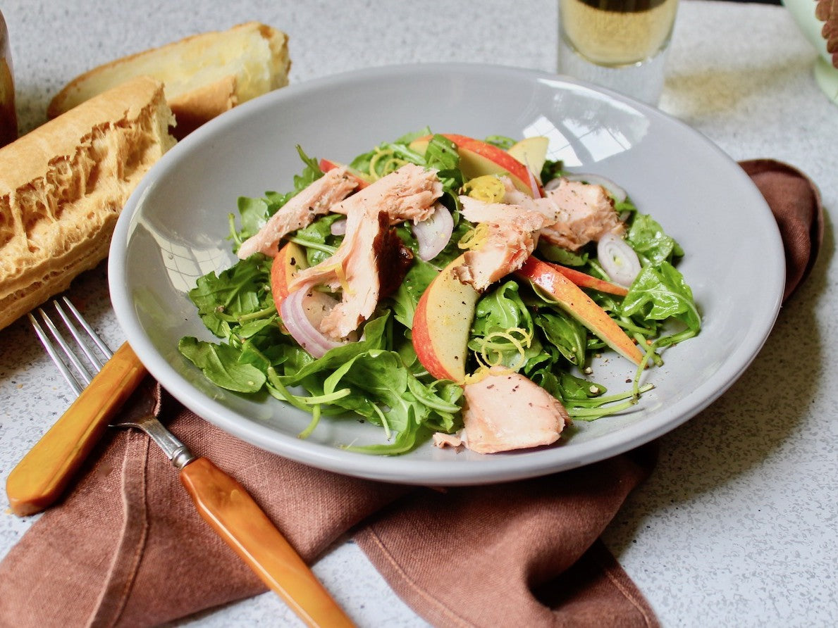 Fresh Salmon & Apple Salad