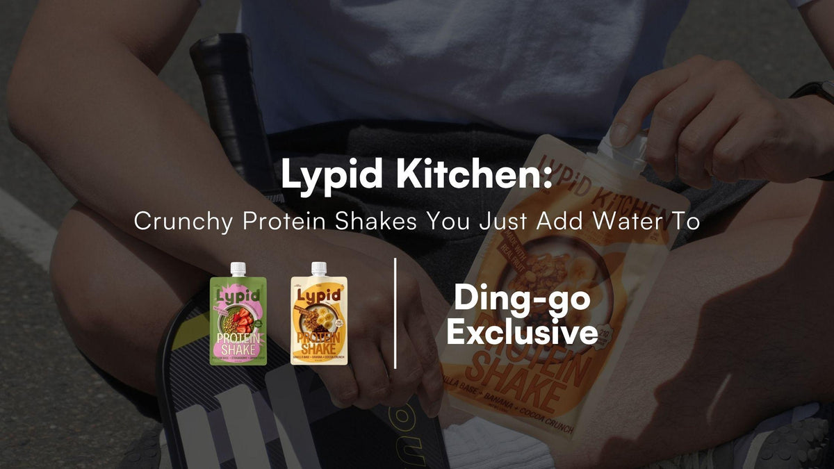 Lypid Kitchen: Crunchy Protein Shakes You Just Add Water To