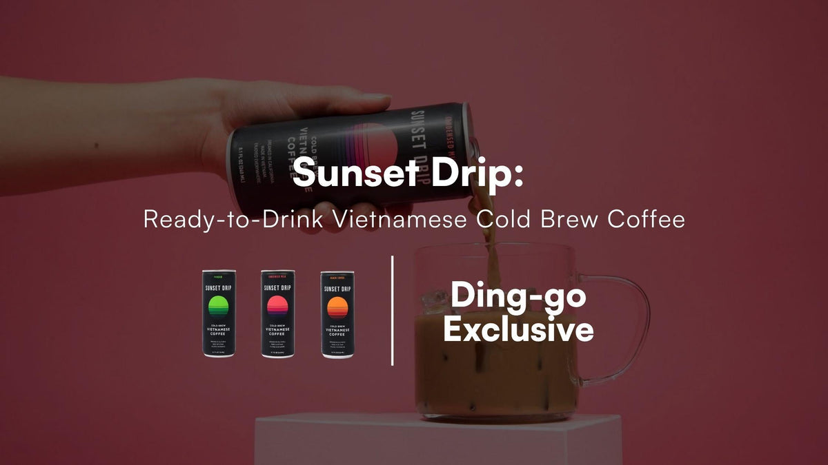 Sunset Drip: Ready-to-Drink Vietnamese Cold Brew Coffee