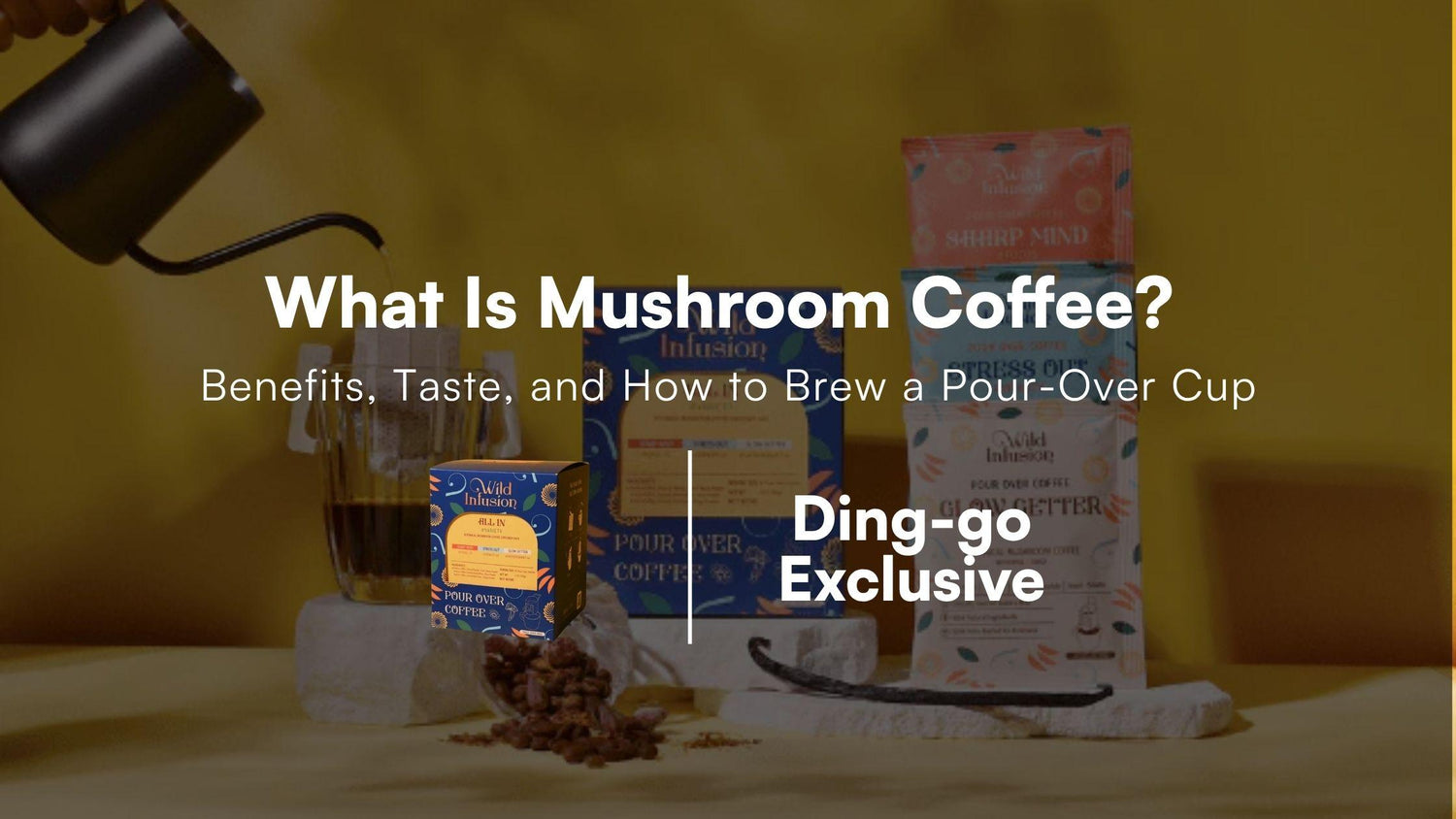 What Is Mushroom Coffee? Benefits, Taste, and How to Brew a Pour-Over Cup