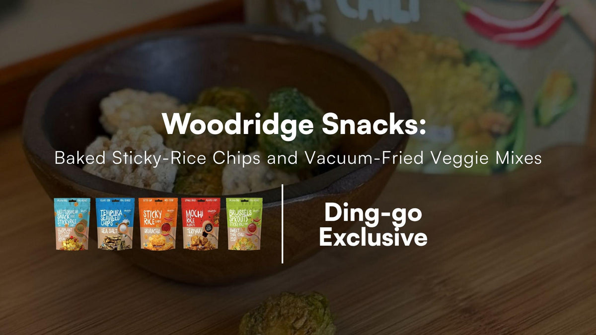 Woodridge Snacks: Baked Sticky-Rice Chips and Vacuum-Fried Veggie Mixes