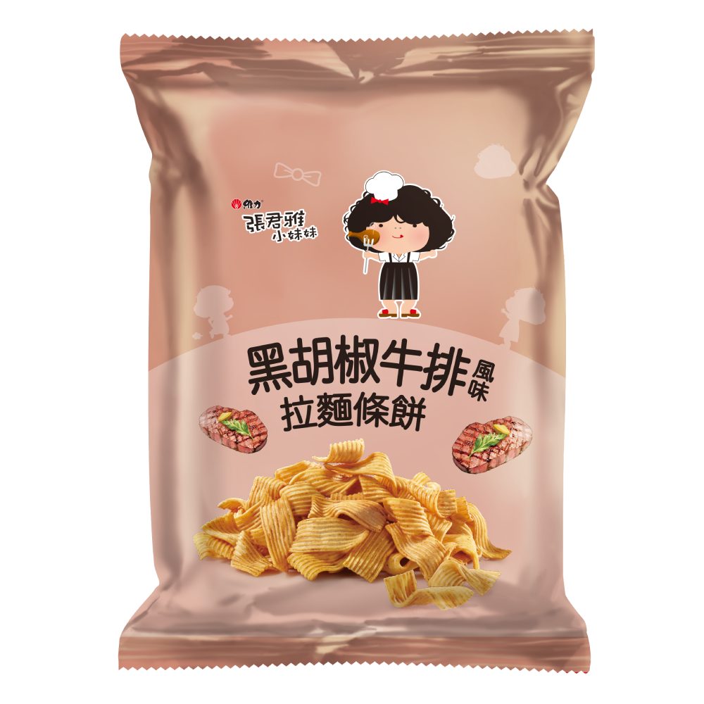 張君雅 黑胡椒牛排 脆麵丸子 - 80g