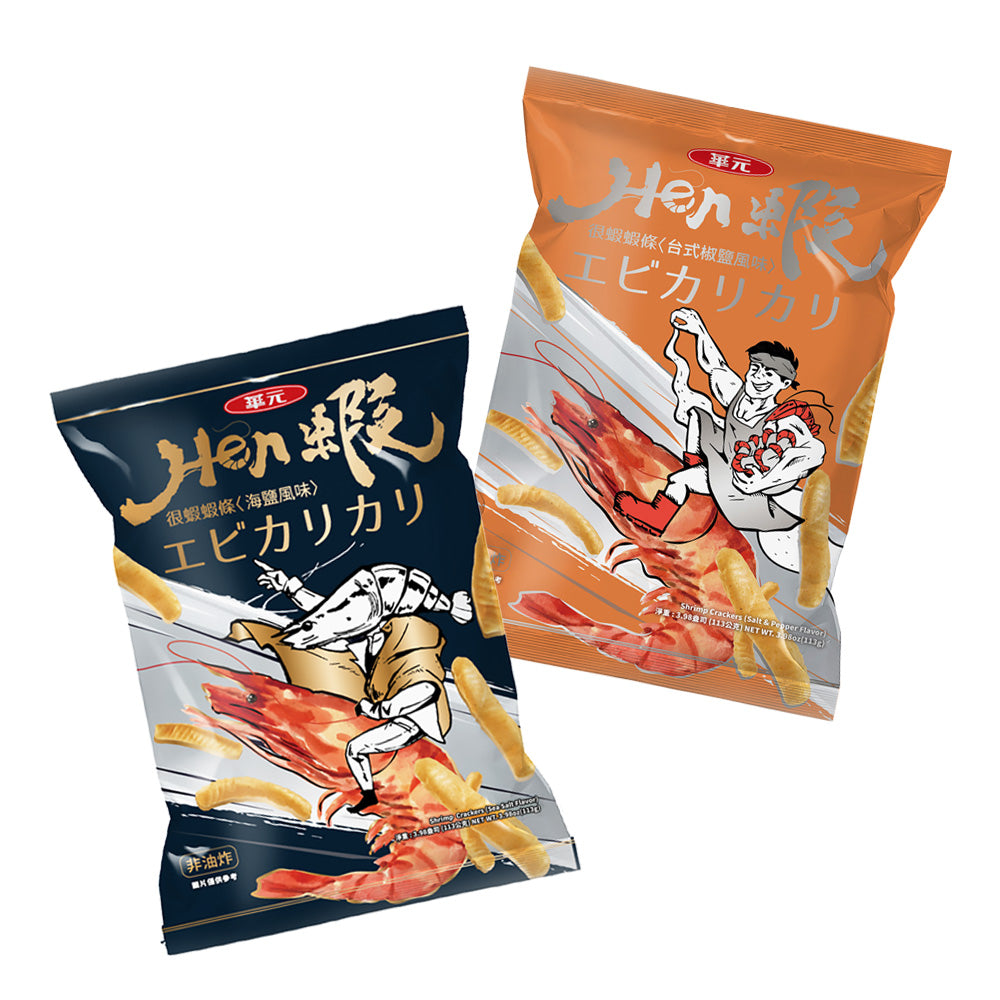 Hen蝦蝦條 嚴選海鹽風味 - 113g 