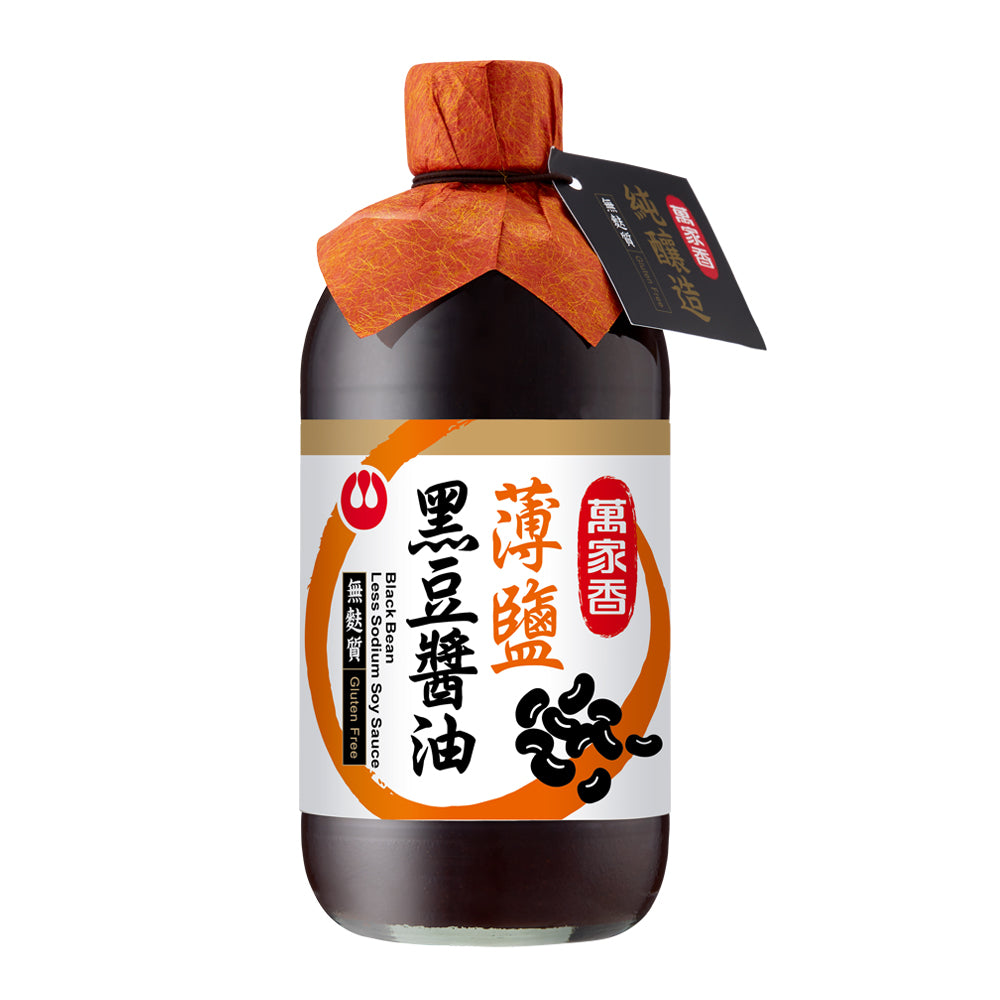Wan Ja Shan Light Salt Black Bean Soy Sauce - 450ml