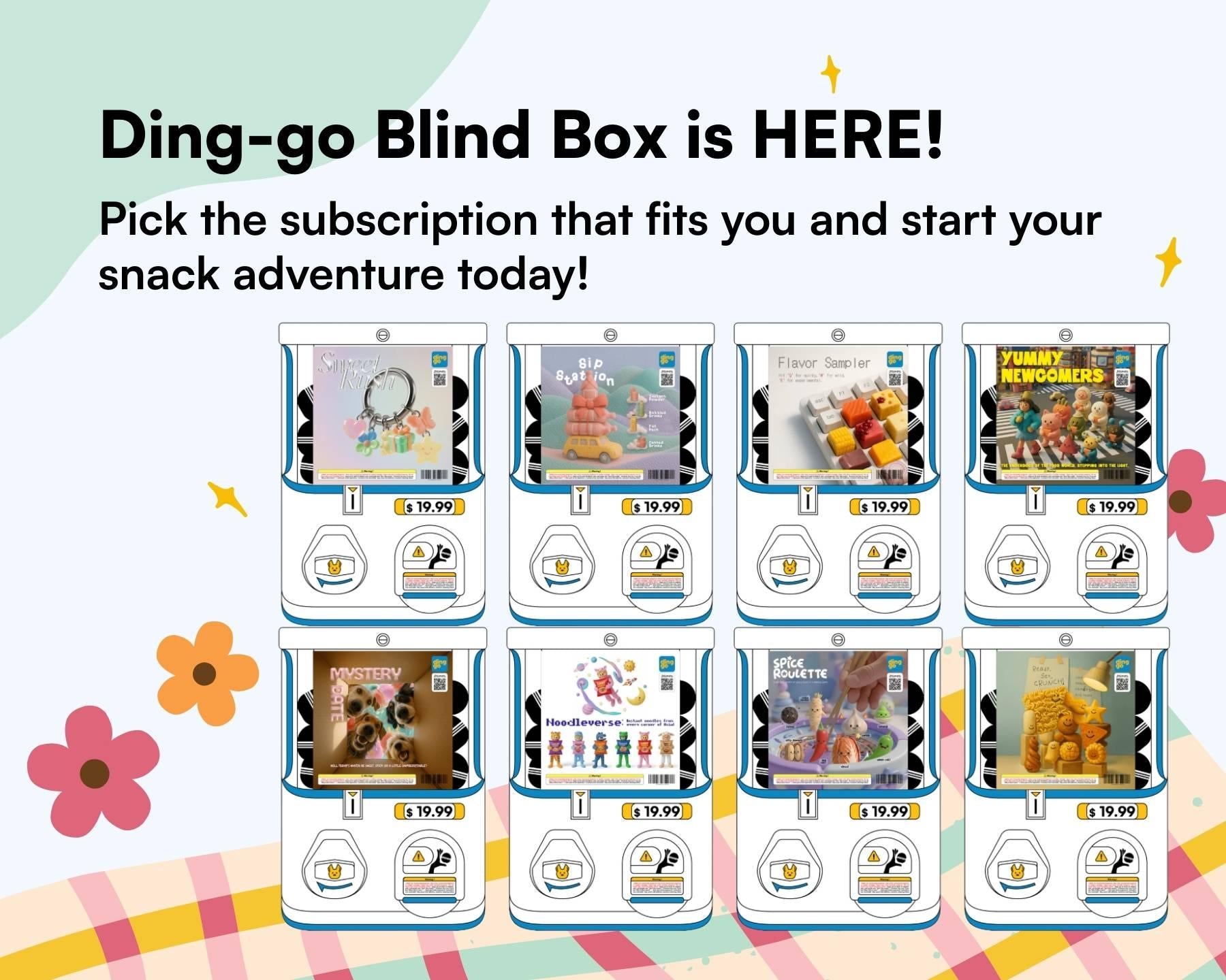 Ding-go Blind Box Subscription