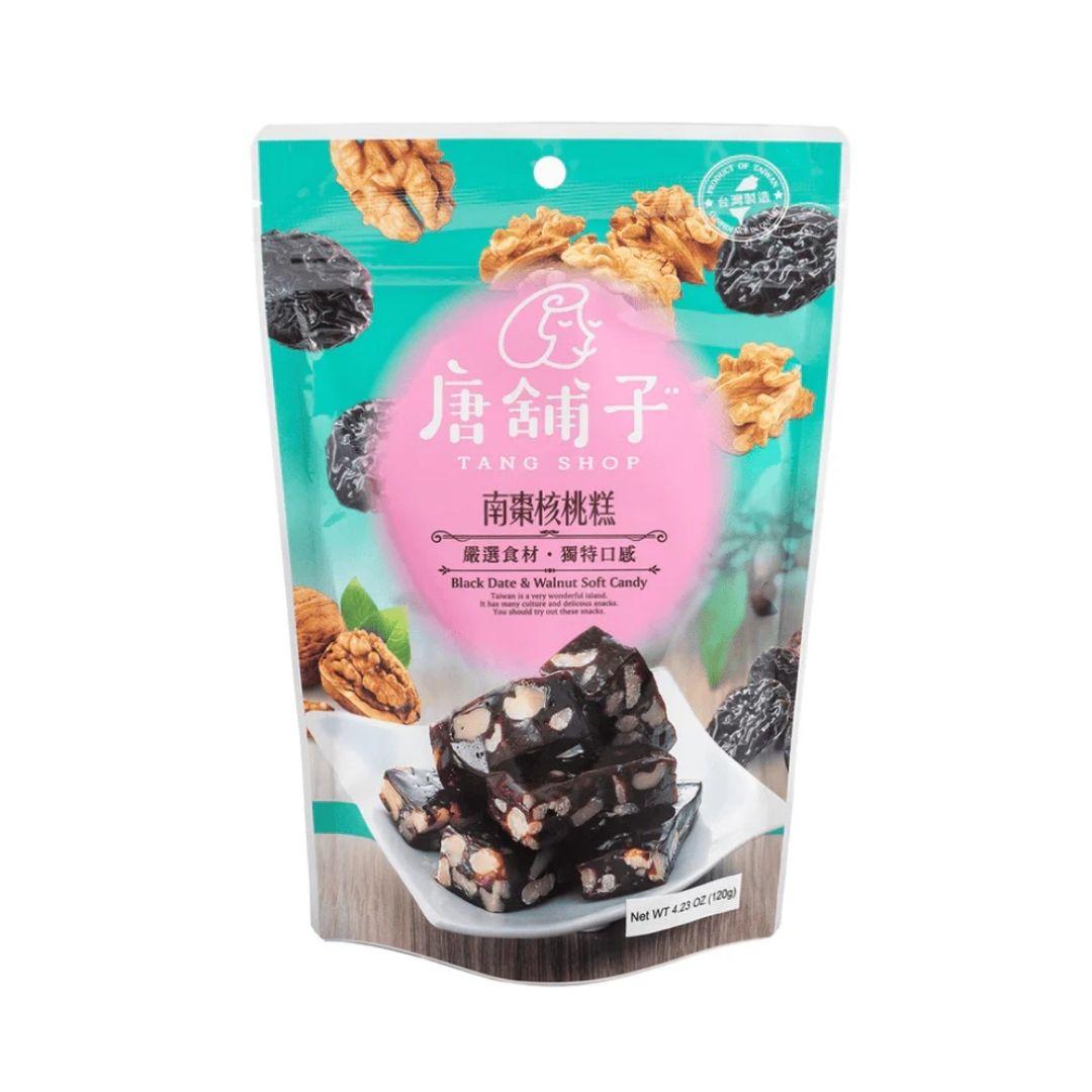 Tang Shop Black Date and Walnut Soft Nougat Candy - 120g