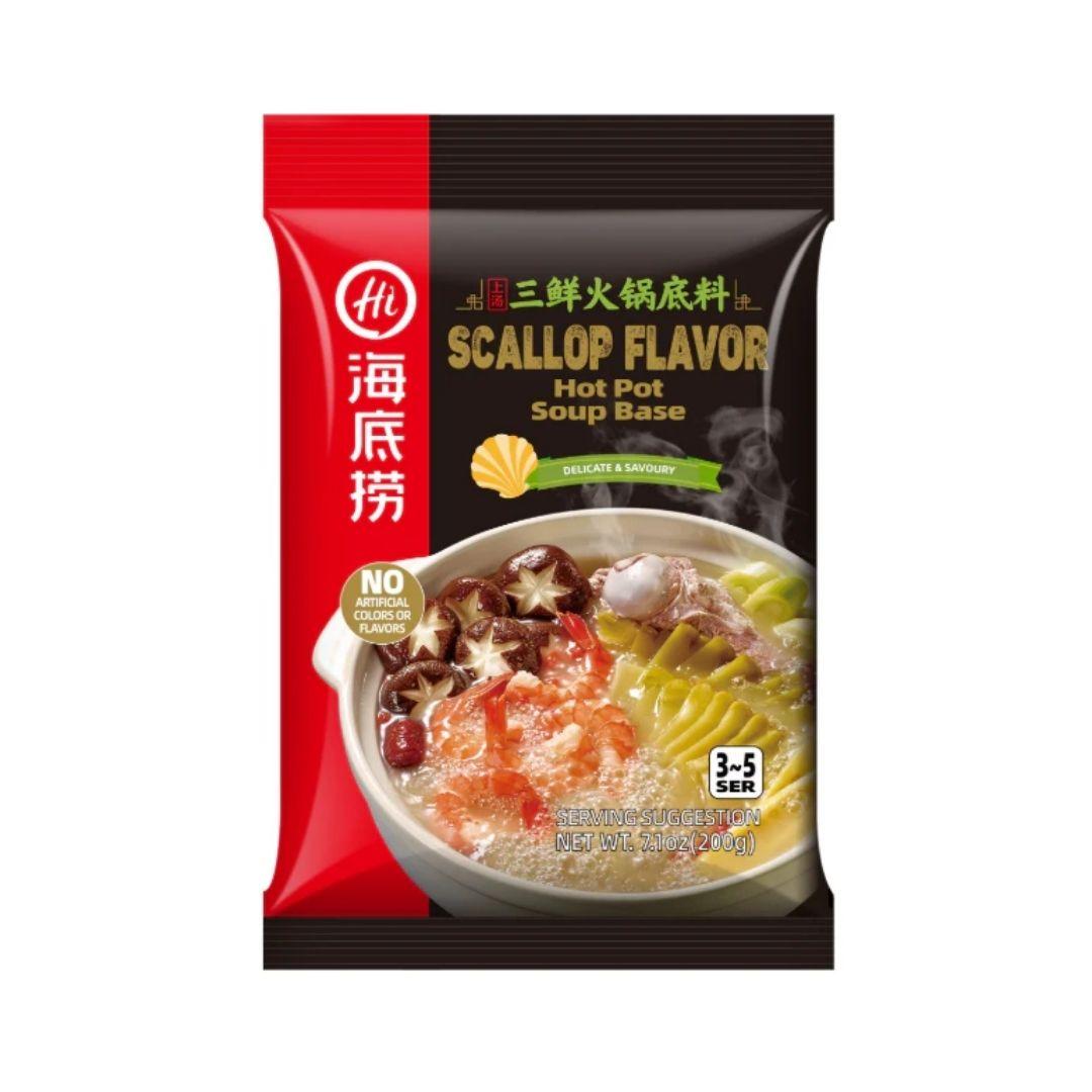 HAIDILAO Scallop Flavor Hot Pot Soup Base - 200g