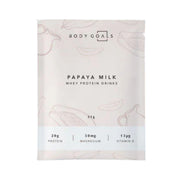 Body Goals Multi-effect Whey Protein Drinks Sachet Bag Papaya Milk Flavor - 31g