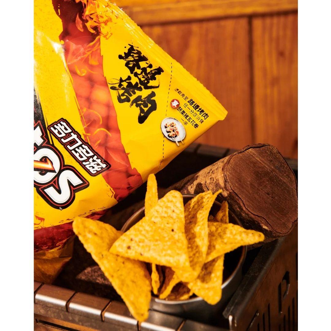 Doritos Charcoal Grilled Chicken Skin Flavor Tortilla Chips - 90g [Limit 1 Per Order]