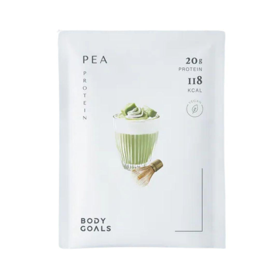 Body Goals Multi-effect Pea Protein Drinks Shizuoka Matcha Flavor - 31g