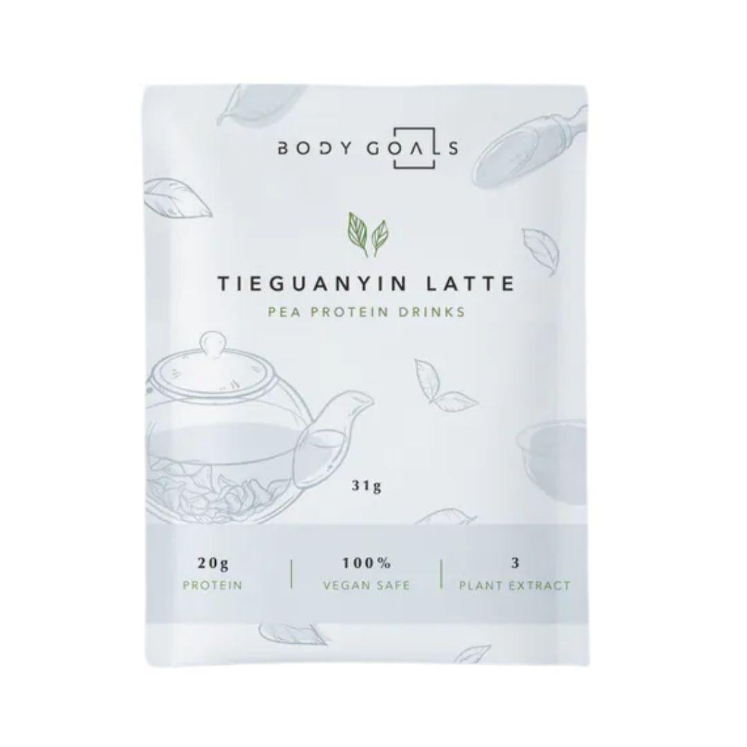 Body Goals Multi-effect Pea Protein Drinks Tieguanyin Latte Flavor - 31g