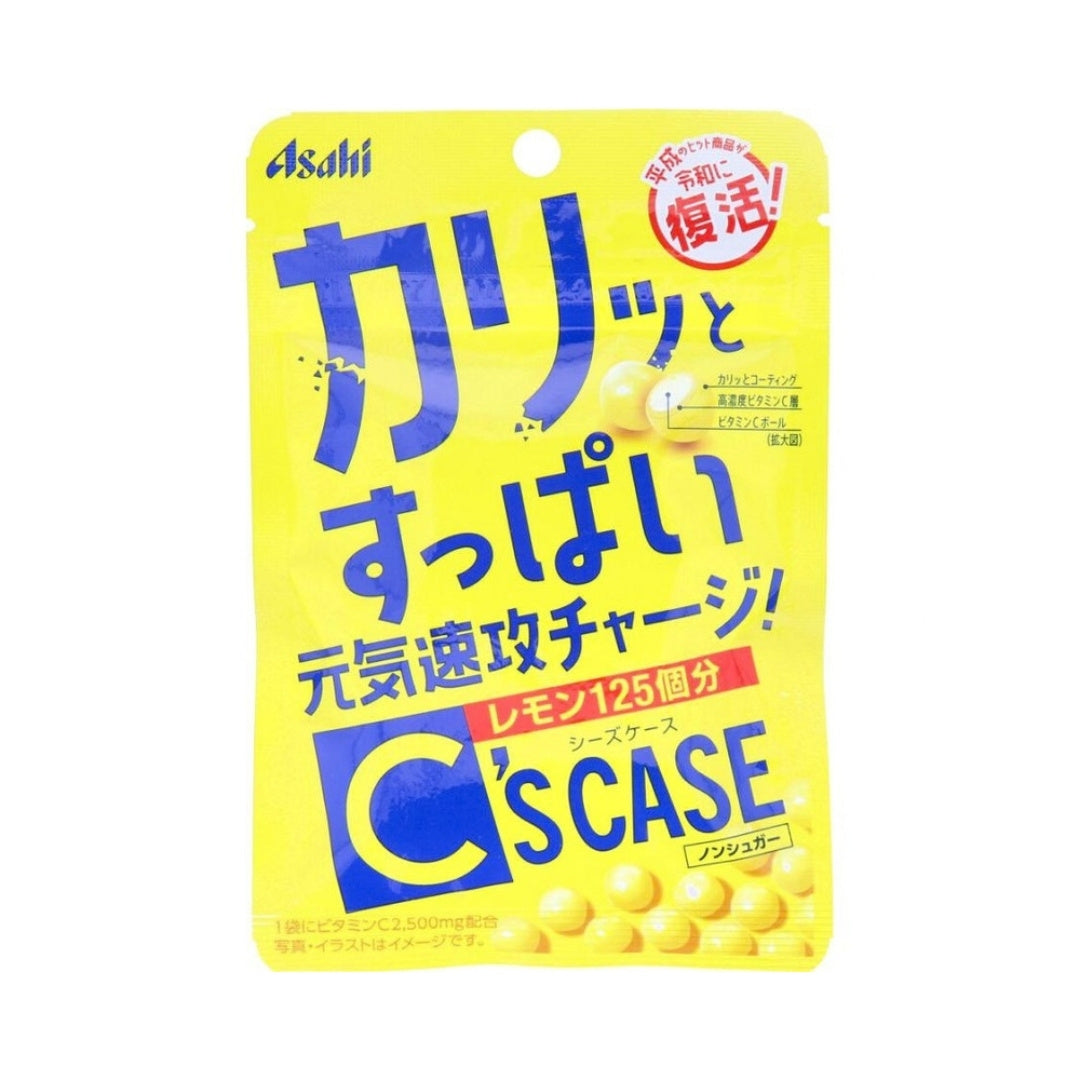Asahi C's Case Lemon Vitamin C Candy - 22g - ding-go