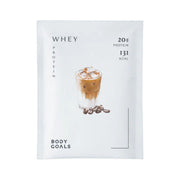 Body Goals Whey Protein Drink Sachet Caffe Latte - 31g