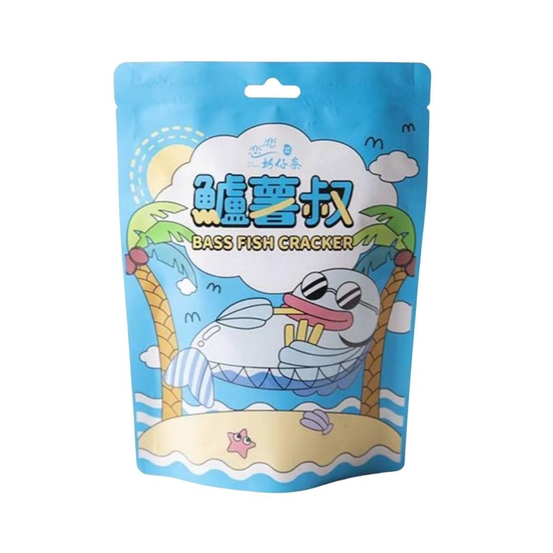 Love Ke-zi-liao Bass Fish Cracker Original Flavor - 30g