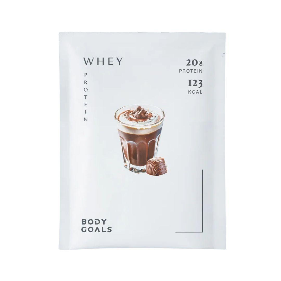 Body Goals Whey Protein Drink Sachet French Cocoa - 31g
