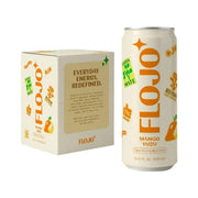 FLOJO Mango Yuzu Sparkling Energy - 330ml x 4 Pack