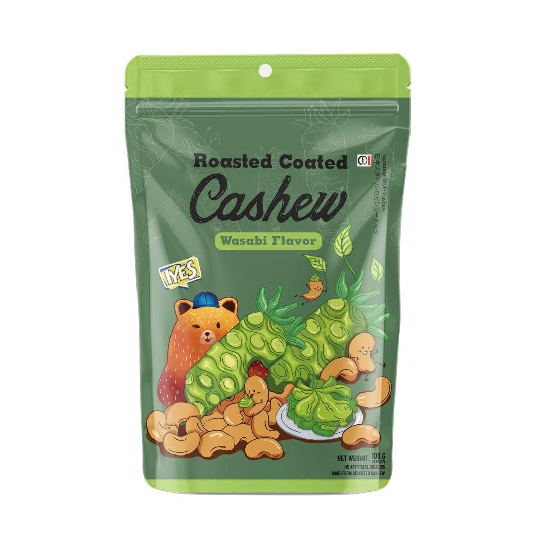 Roasted Coated Cashew Wasabi Flavor - 100g