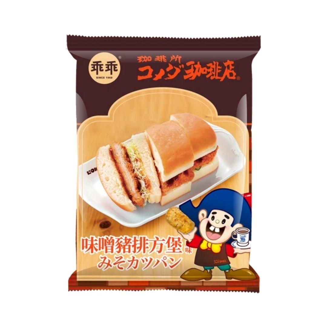 Kuai Kuai x Komeda's Coffee Corn Sticks Miso Katsu Sandwich Flavor - 52g