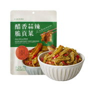ONECHILLA | Vinegar Garlic Spicy Crispy Gòngcài Portable Pack - 80g