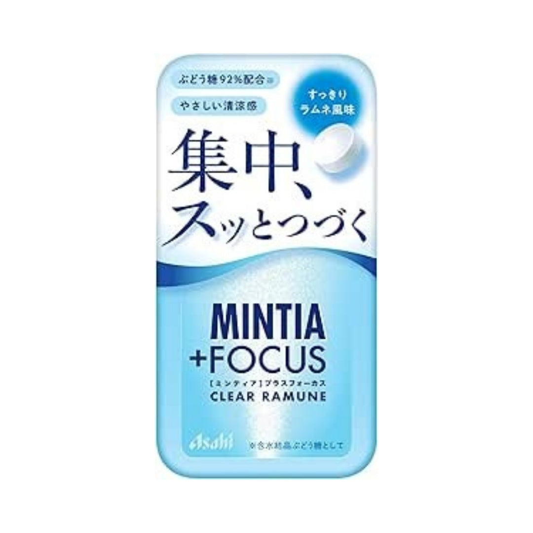 Asahi Group Mintia + FOCUS Clear Ramune 30 Tablets - 20g - ding-go