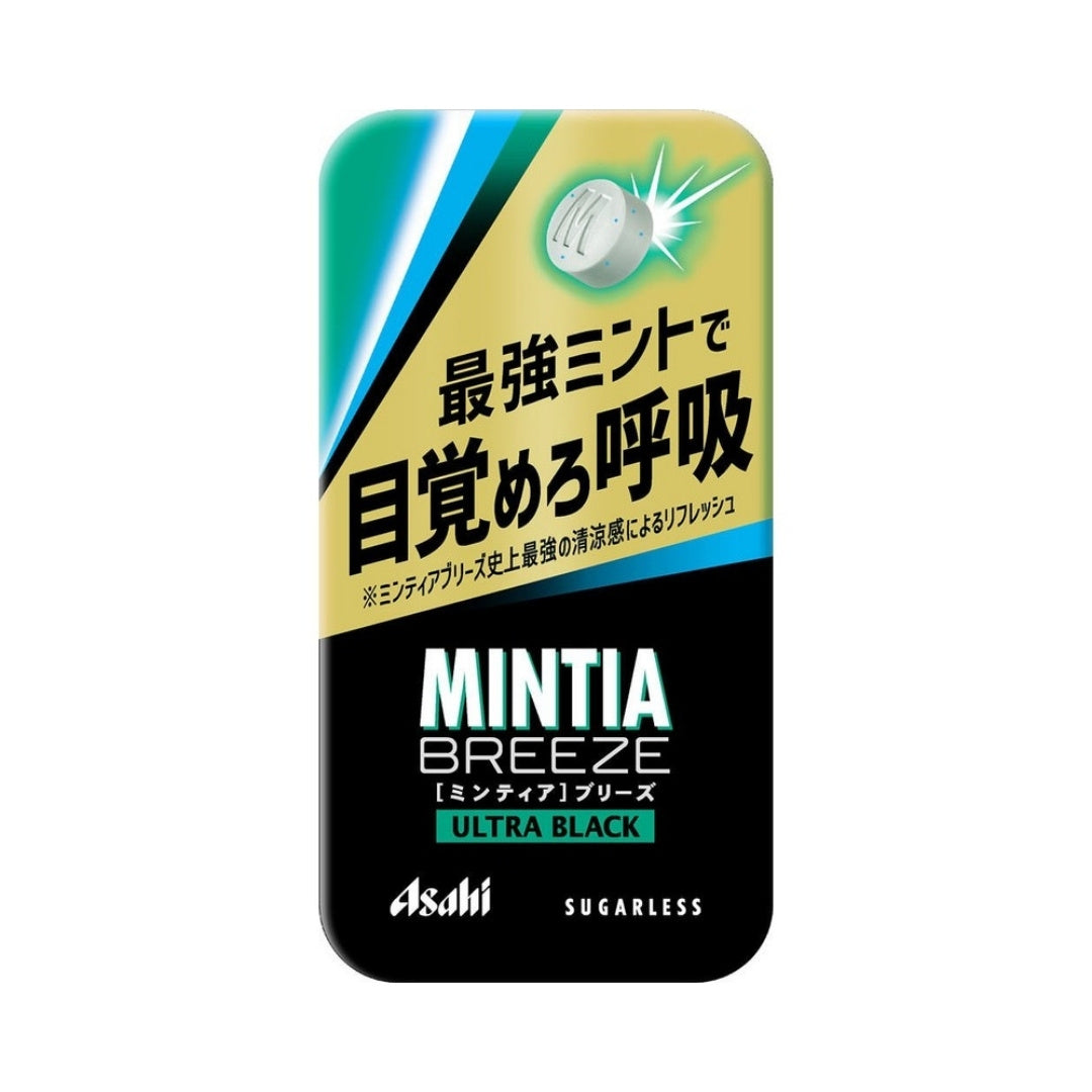 Asahi Group Mintia Breeze Ultra Black 30 Tablets - 22g - ding-go