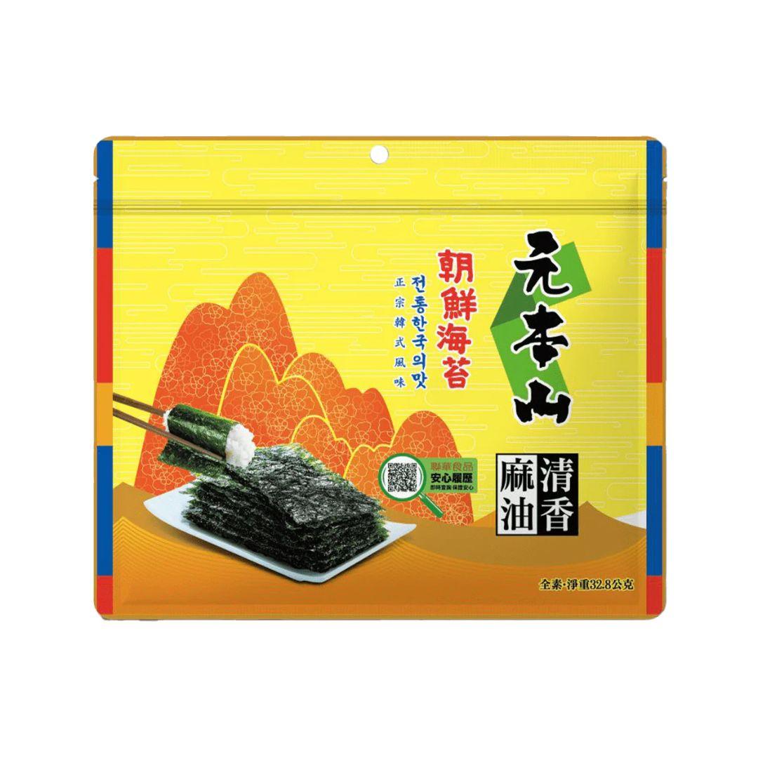Motomotoyama Korean Seaweed with Sesame Oil Flavor - 32.8g