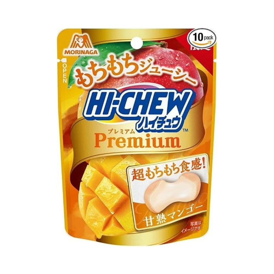 Morinaga Hi-Chew Premium Sweet Mango Flavor - 32g - ding-go