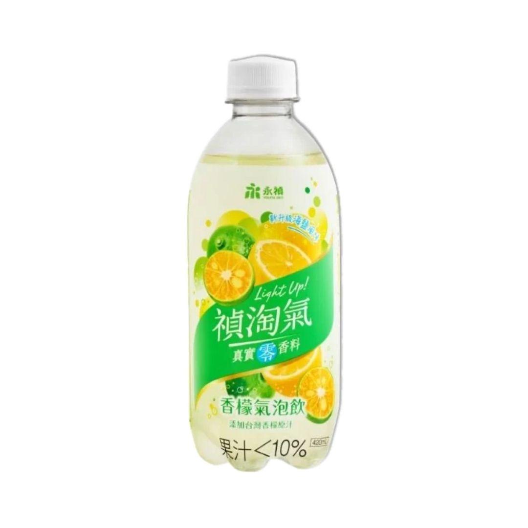 Young Zen Sparkling Soda Lemon Flavor - 420ml