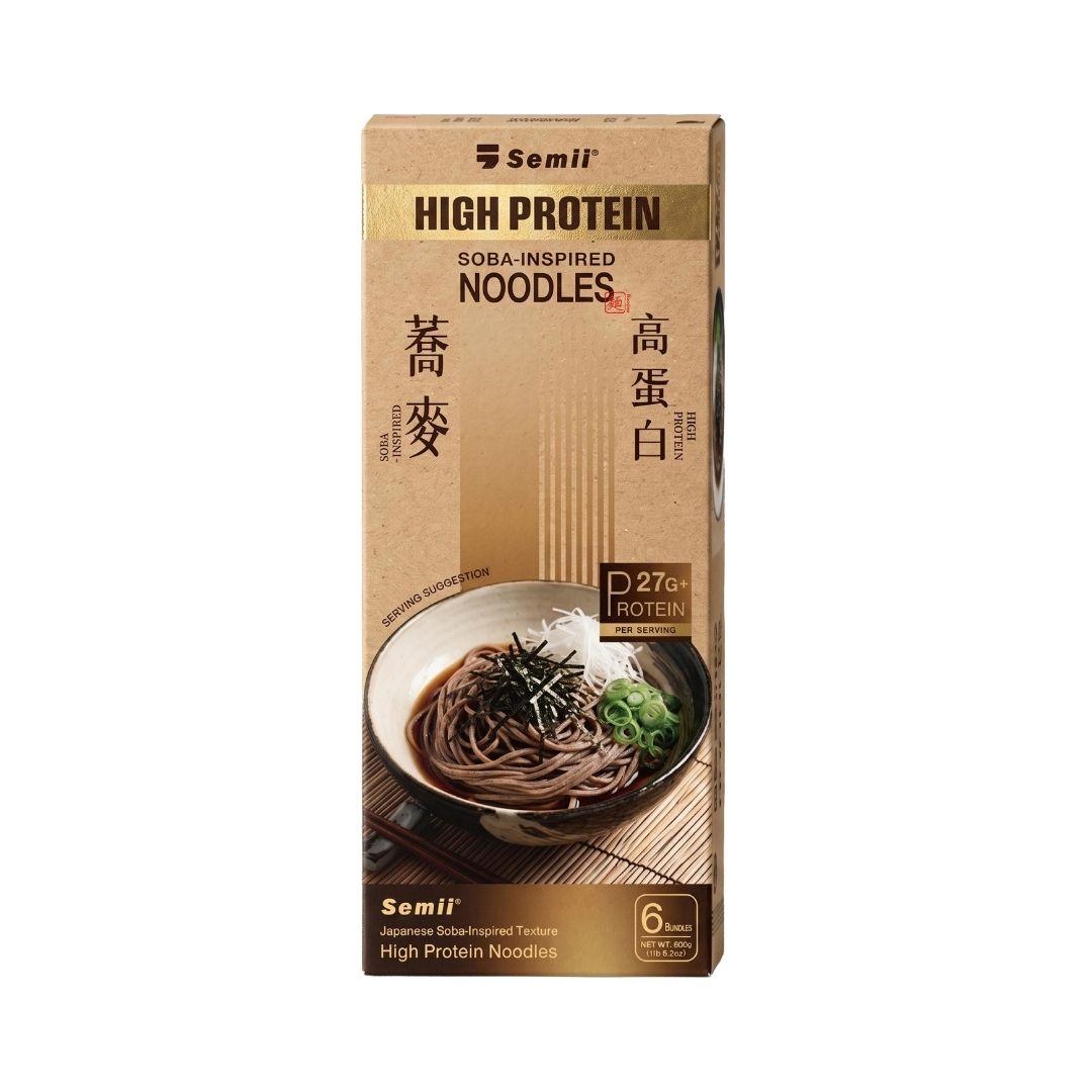 Semii High Protein Noodles-Soba-Inspired(6 bundles/box) - 600g