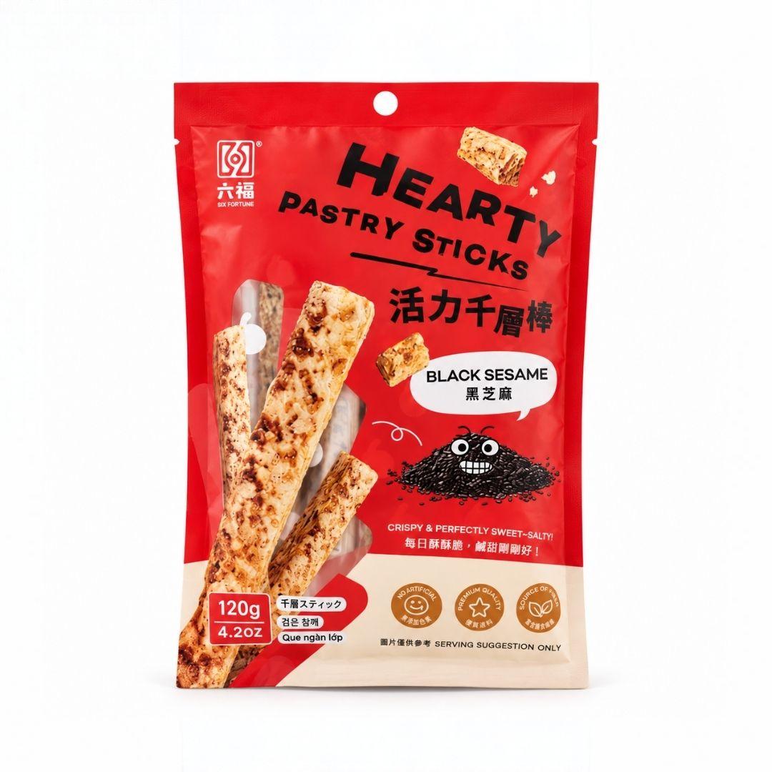六福 雜糧棒 黑芝麻 - 120g