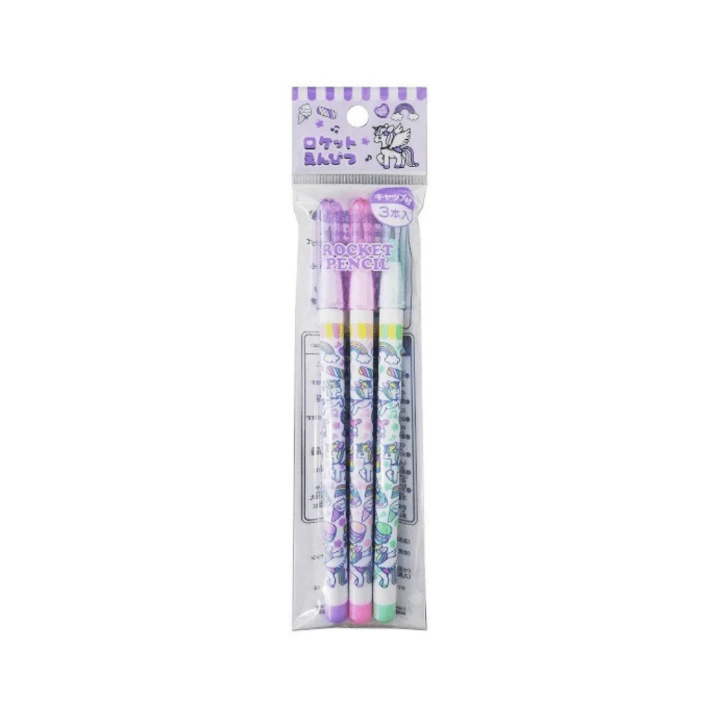 Rocket Pencils - 3 Pack