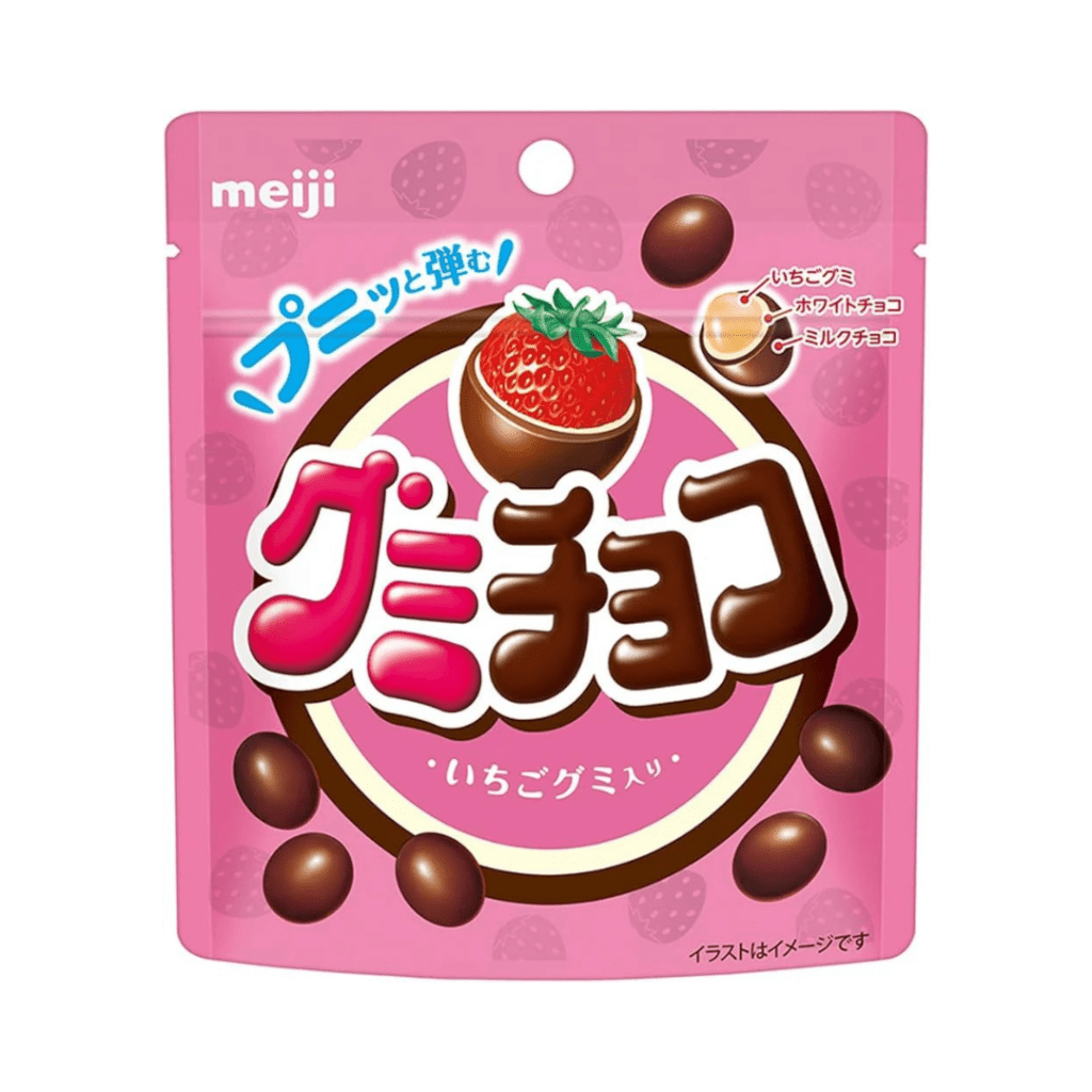 【Christmas Specials】Meiji Gummy Choco Strawberry - 40g