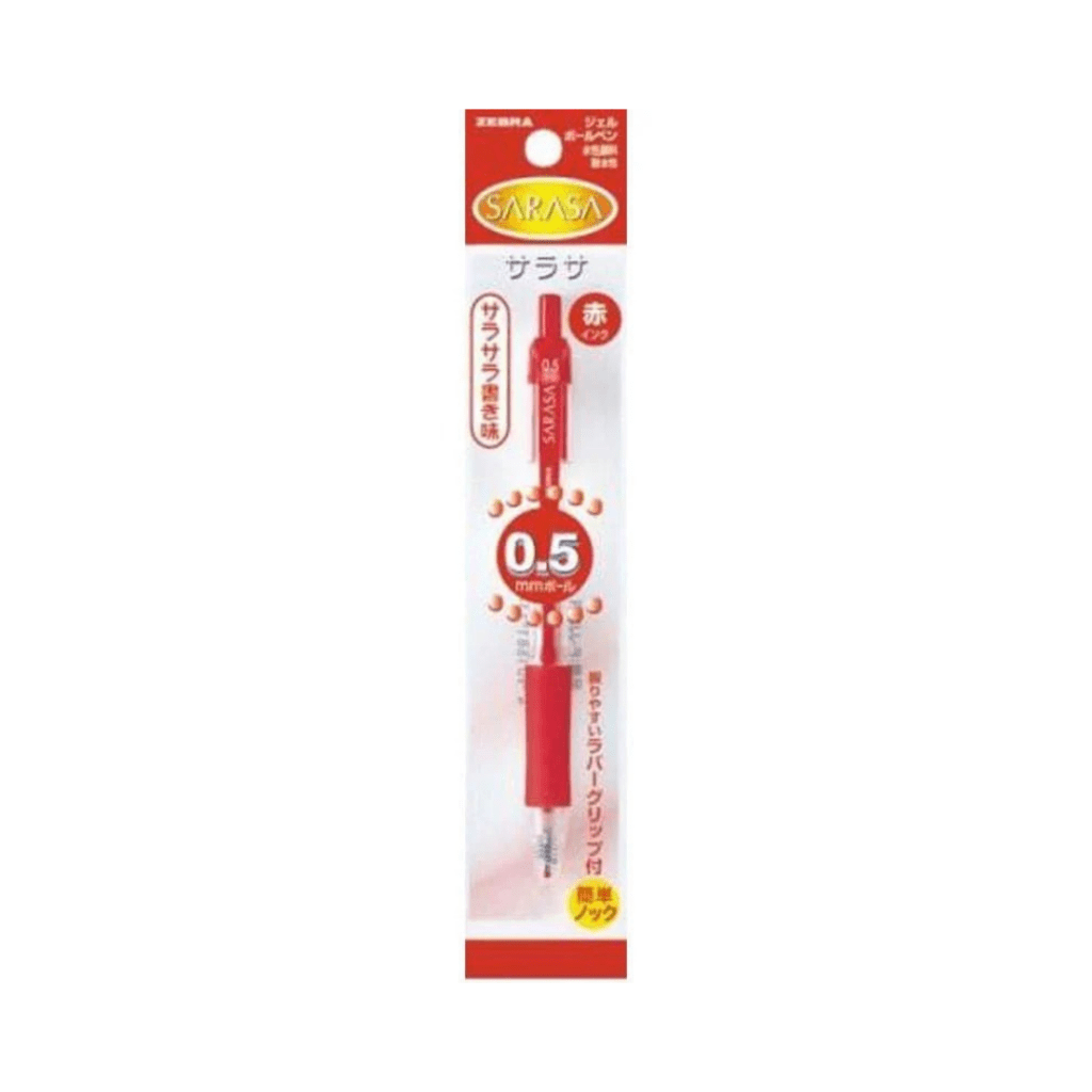 Zebra Sarasa Gel Ball Pen 0.5 mm Red