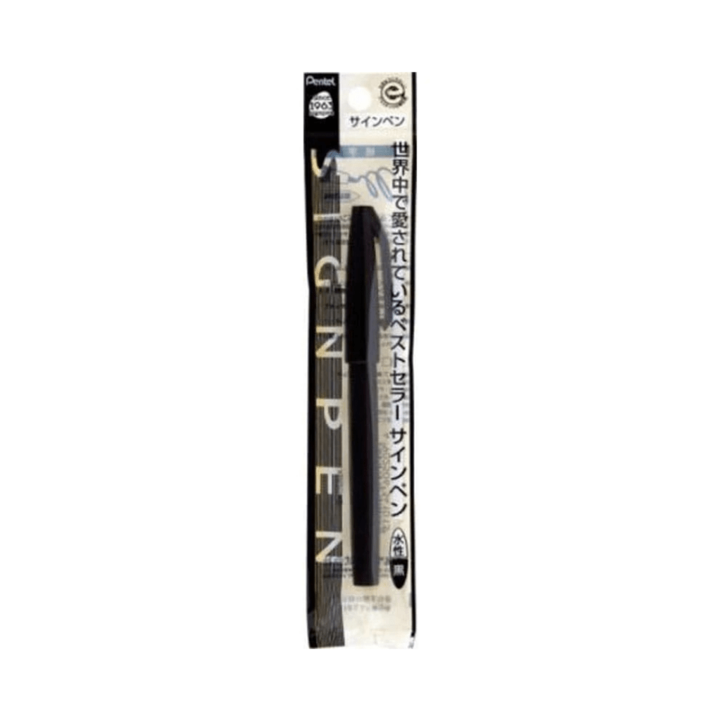 Pentel Water-Based Sign Pen Black