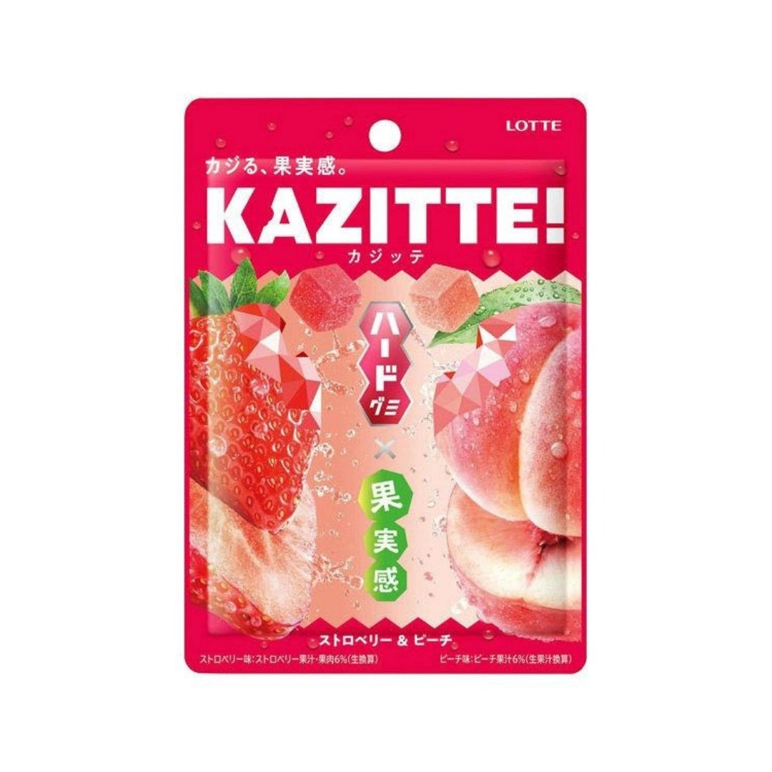 Lotte Kajitte Strawberry & Peach - 80g - ding-go