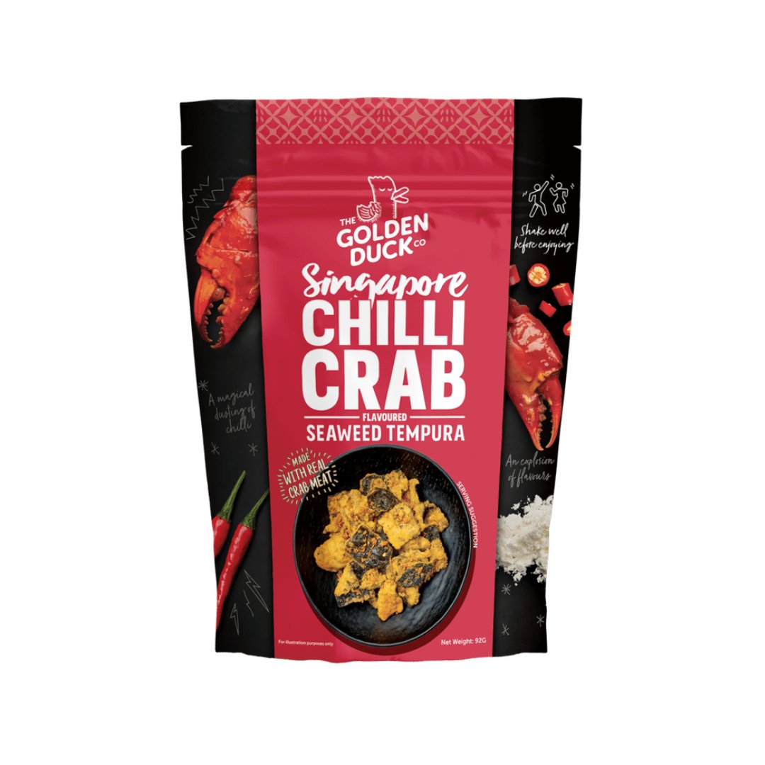 Golden Duck Chili Crab Seaweed Tempura - 102g - ding-go