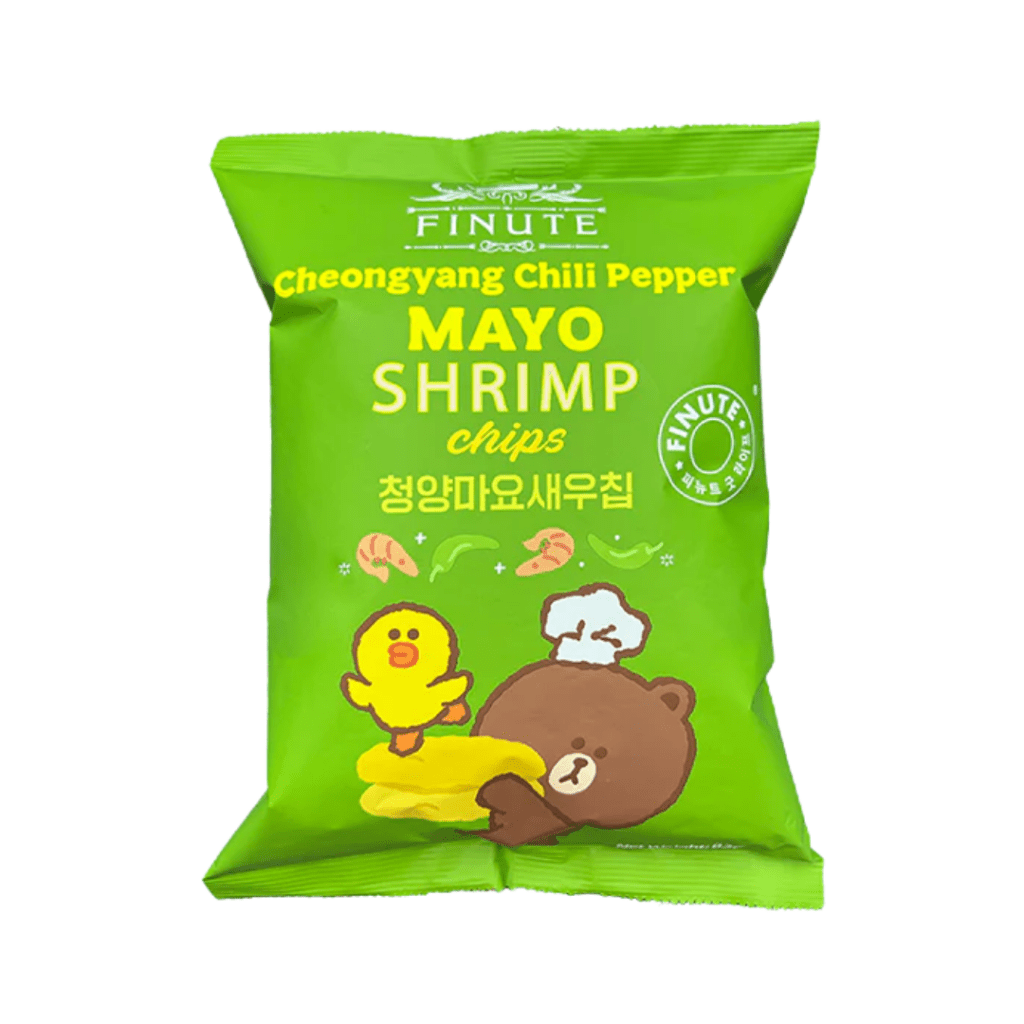 Finute Cheongyang Chili Pepper Mayo Shrimp Chips - 82g