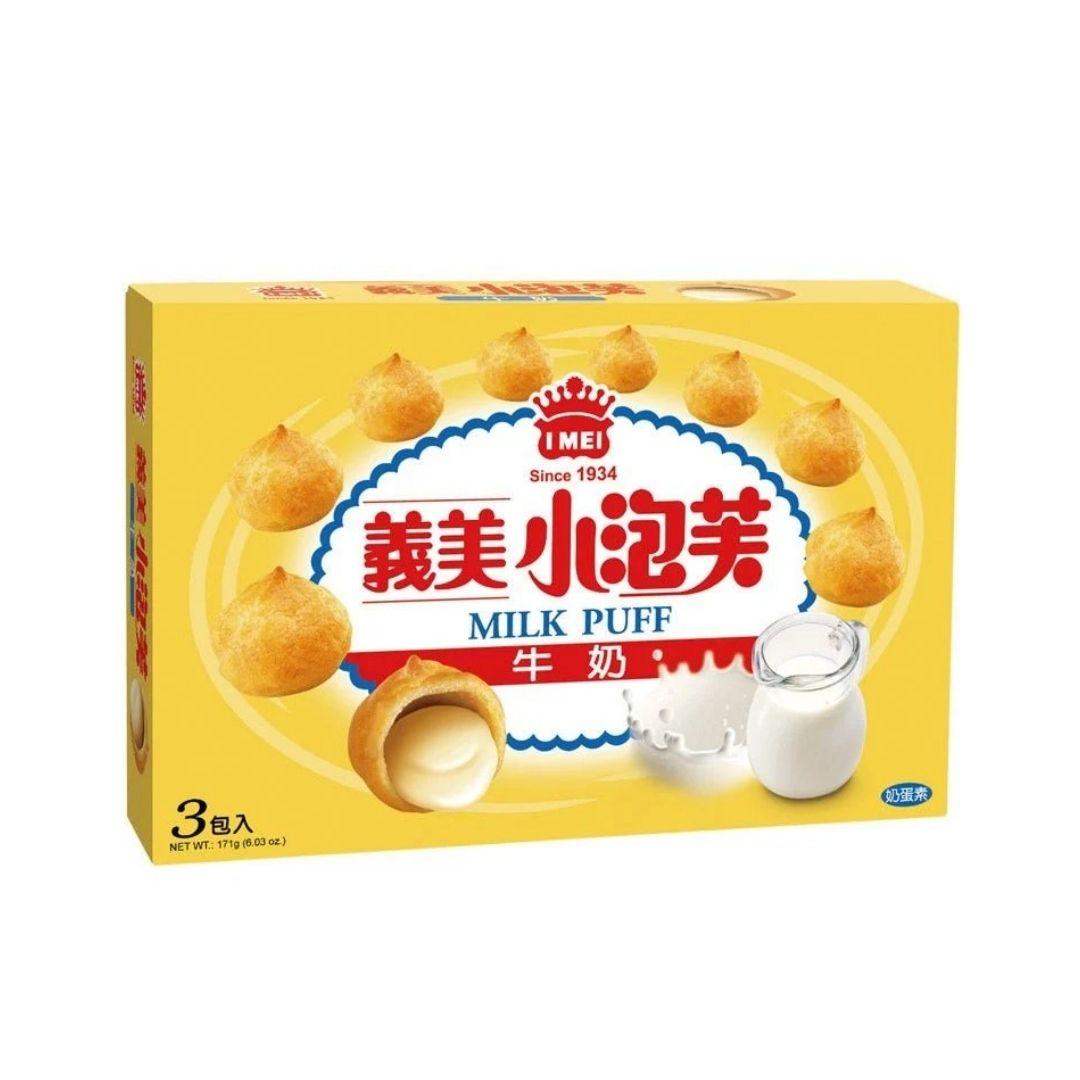 义美小泡芙 牛奶口味 三包装 - 171g