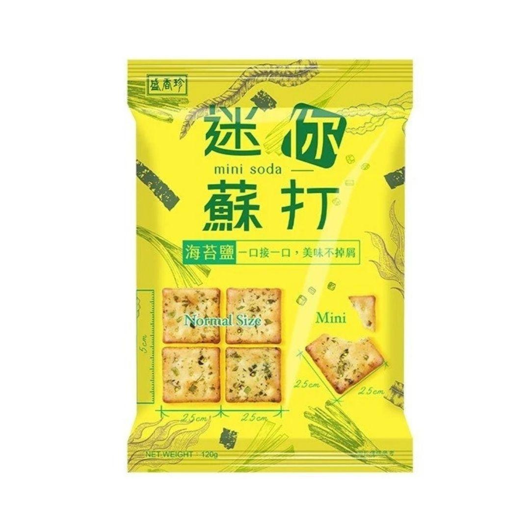 Triko Foods Seaweed Salt Flavor Mini Soda Crackers - 120g