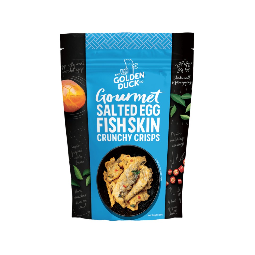 Golden Duck Salted Egg Fish Skin - 105g - ding-go