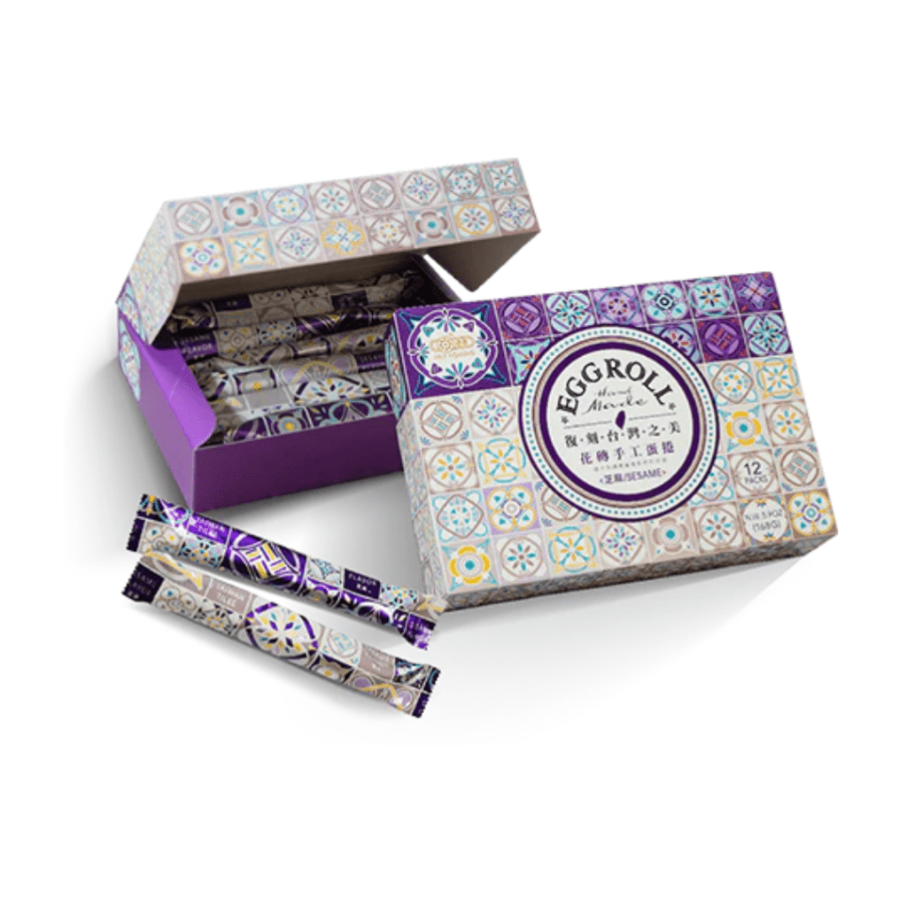 Taiwan Tile Handmade Egg Roll (Sesame Flavor) - 168g