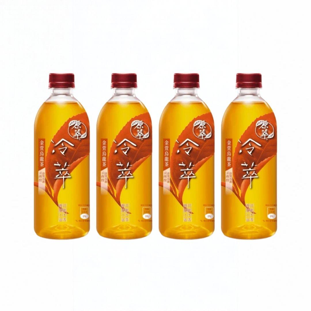 リアルリーフ コールドブリュー 金萱烏龍茶 450ml x 4