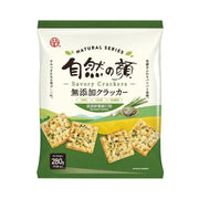 Natural Series Seaweed and Vegetable Savory Crackers - 280g - ding-go