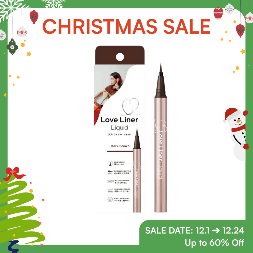 【Christmas Specials】Love Liner Liquid Eyeliner R5 - Dark Brown 0.55ml