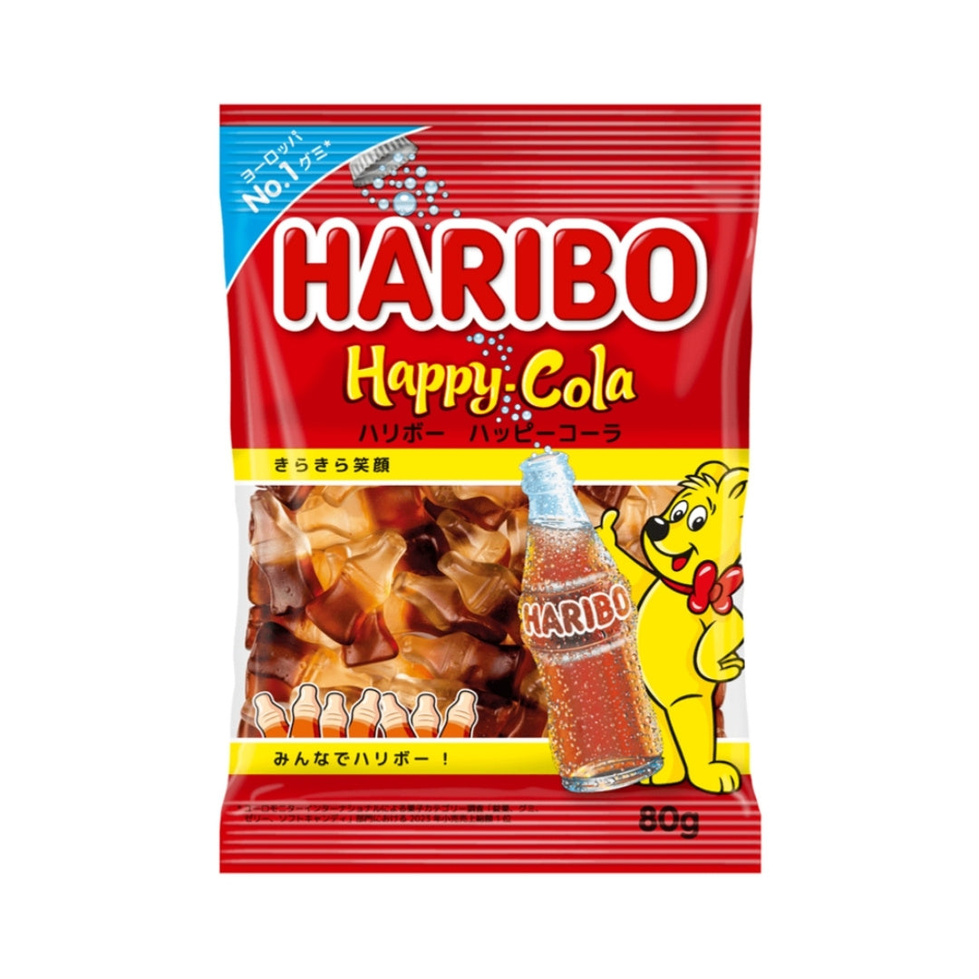 Haribo Happy Cola Gummy Candy - 80g - ding-go