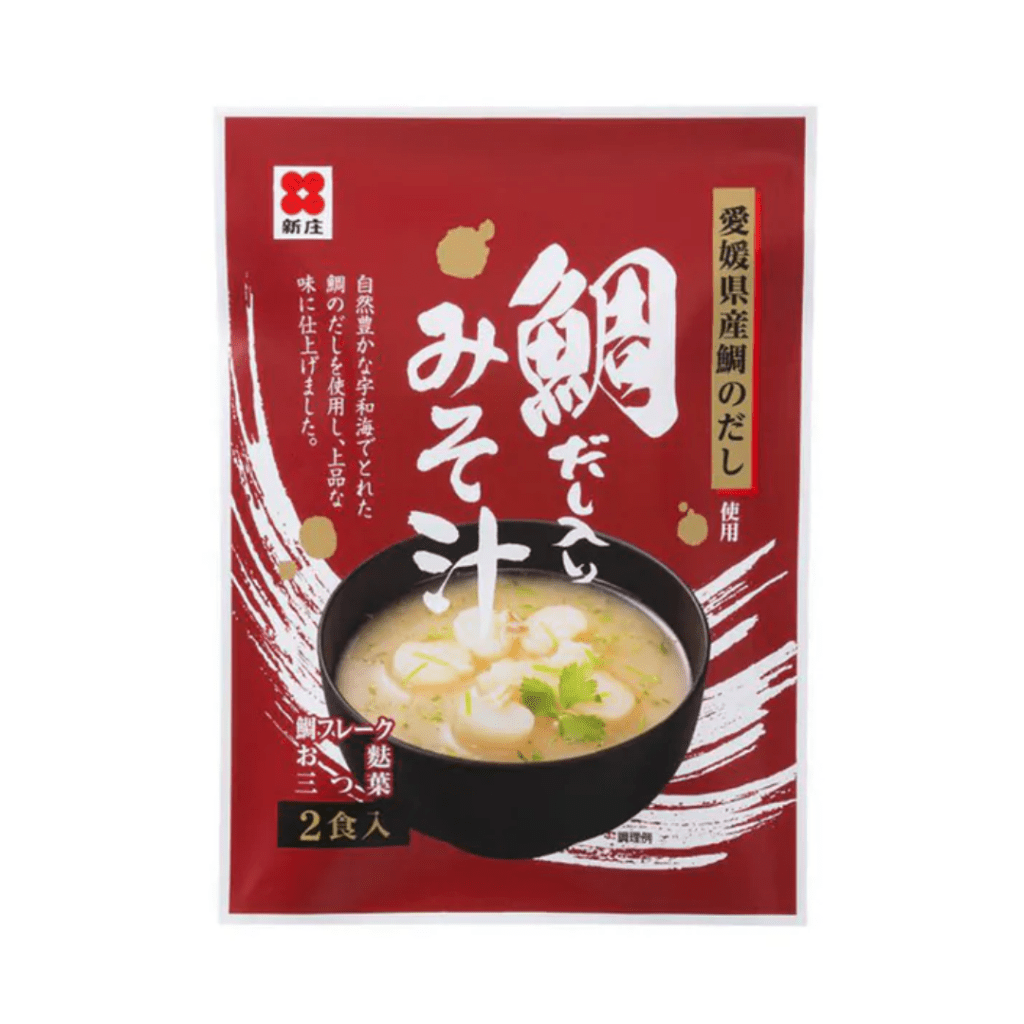 Instant Miso Soup with Sea Bream Broth 2 Servings - 37.4g