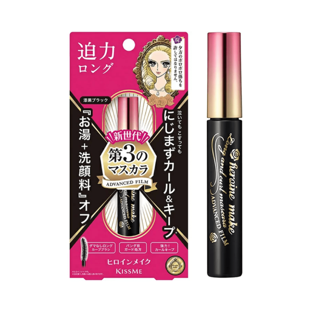 Heroine Make Long & Curl Mascara Advanced Film - 01 Jet Black - 6g