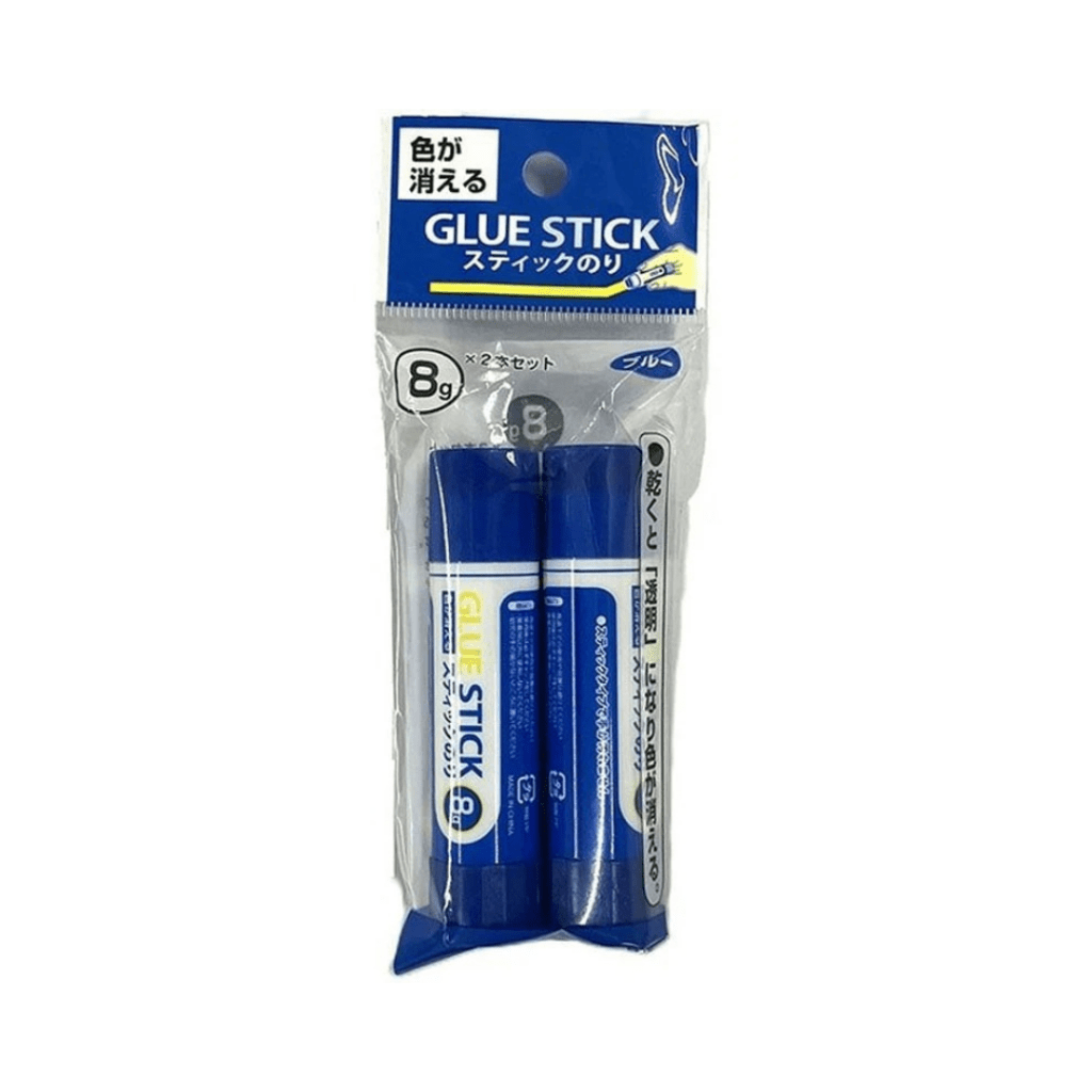 Disappearing Color Glue Stick Small 8g × 2pcs